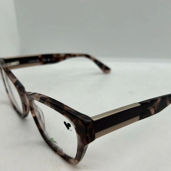 Lacoste L2919 610 Eyeglasses Women\'s Rose Havana Full Rim Cat Eye RX-able  NWT main image 4